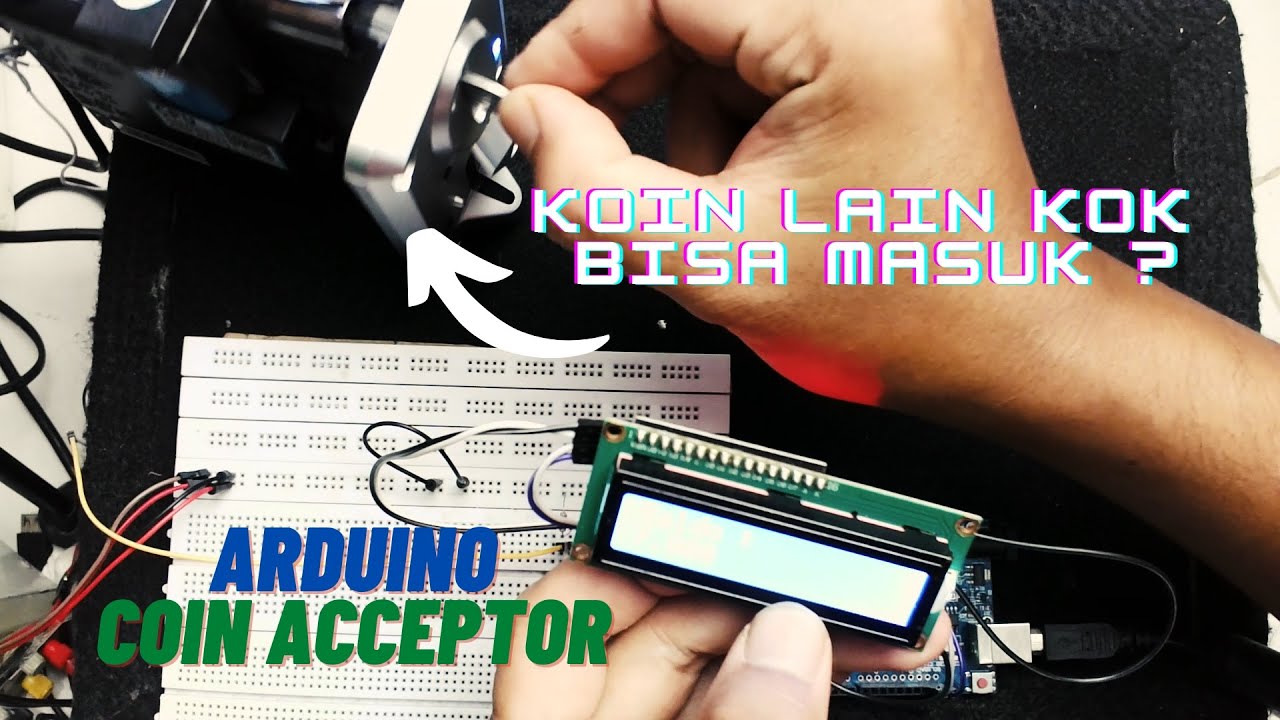 Cara menggunakan coin acceptor dan arduino