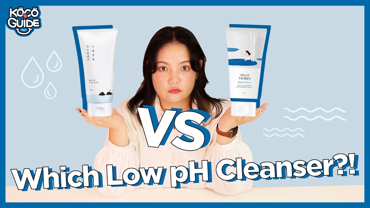 Round Lab Dokdo vs. Birch Juice Cleanser Comparison 🤍 | HIKOCO