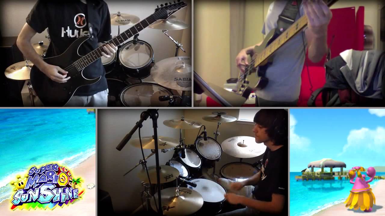 Ricco Harbor -- Super Mario Sunshine -- Full Band Cover / Youtube Collab