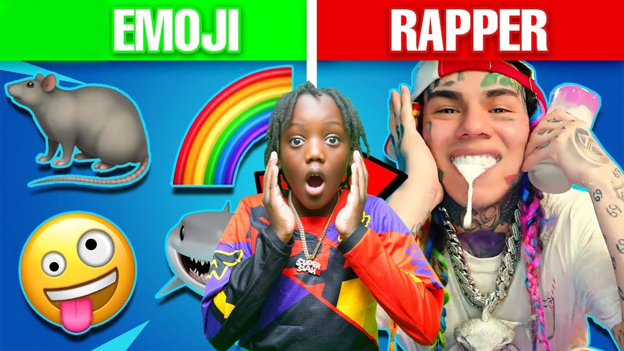 Угадай рэпера по EMOJI Challenge