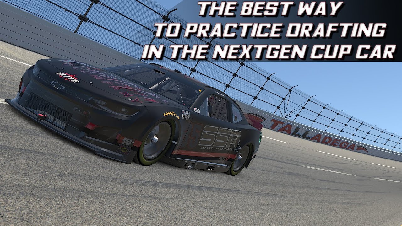 The Best Way To Practice and Improve Your Restrictor Plate Racing Skills in the NextGen Cup Car