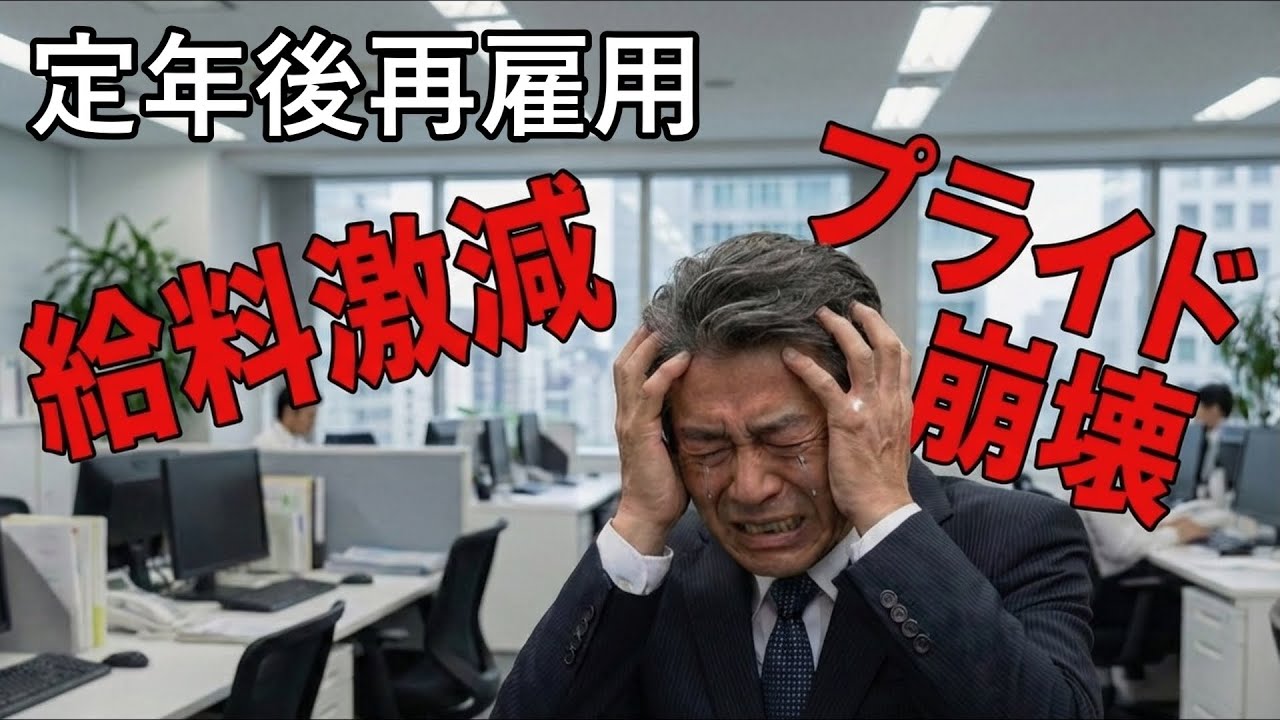 【閲覧注意】定年後再雇用の給料明細を見て絶望…それでも私が会社にしがみつく理由