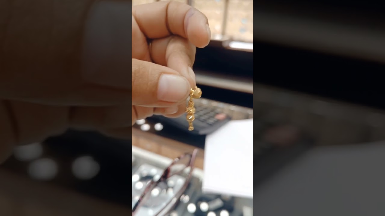 Only1 or 2gram earings from #Kalyan jewellers for daily use #kalyanjewellers #goldearrings #guwahati