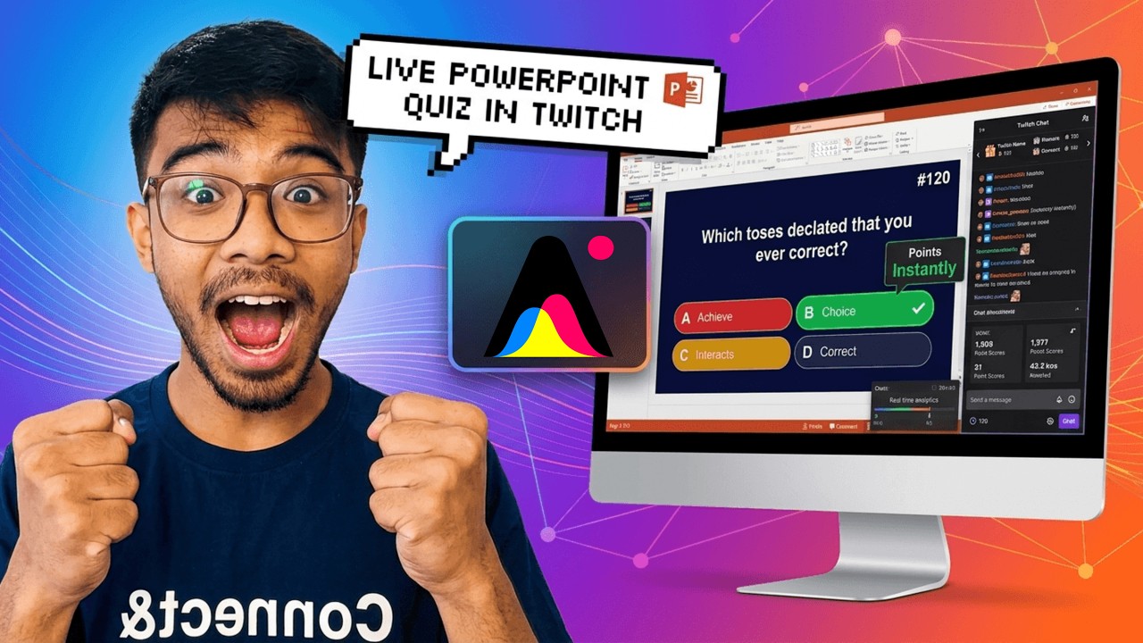 How to run Live PowerPoint Quiz on Twitch