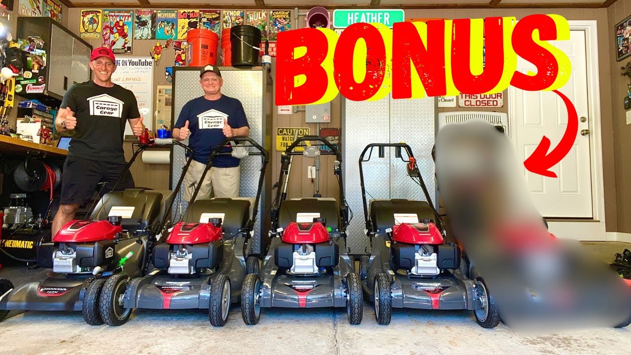 The Honda Gas Lawn Mower Line Up & Review (They're LOSING LOYAL CUSTOMERS)