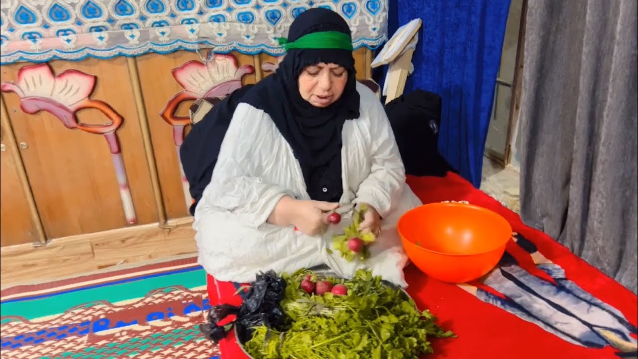تعالو شوفو لحجيه ليوم ضايجه وسحبت نفسه من لطبخ