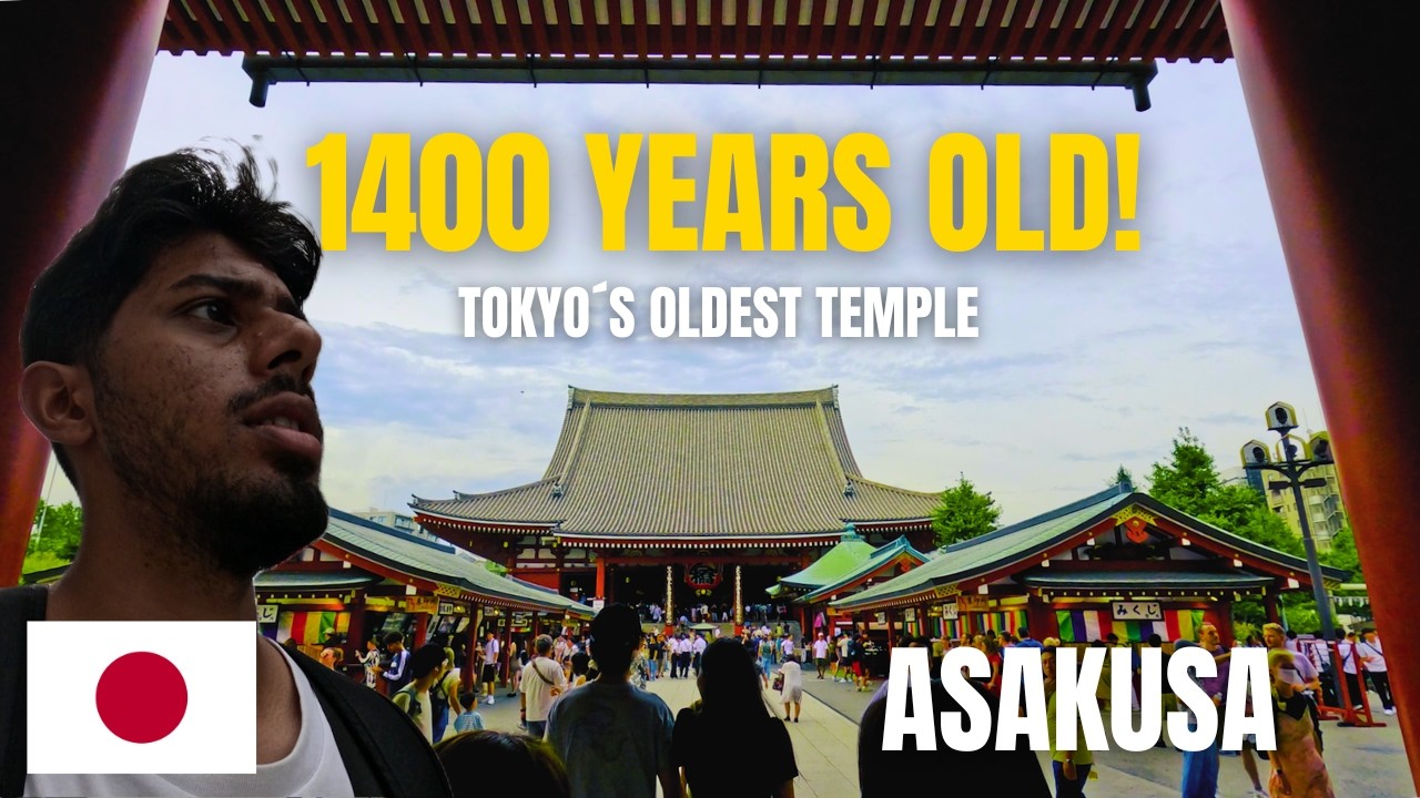 Tokyo's Oldest Temple Next to the World's Tallest Radio Tower — Asakusa 🏮🇯🇵