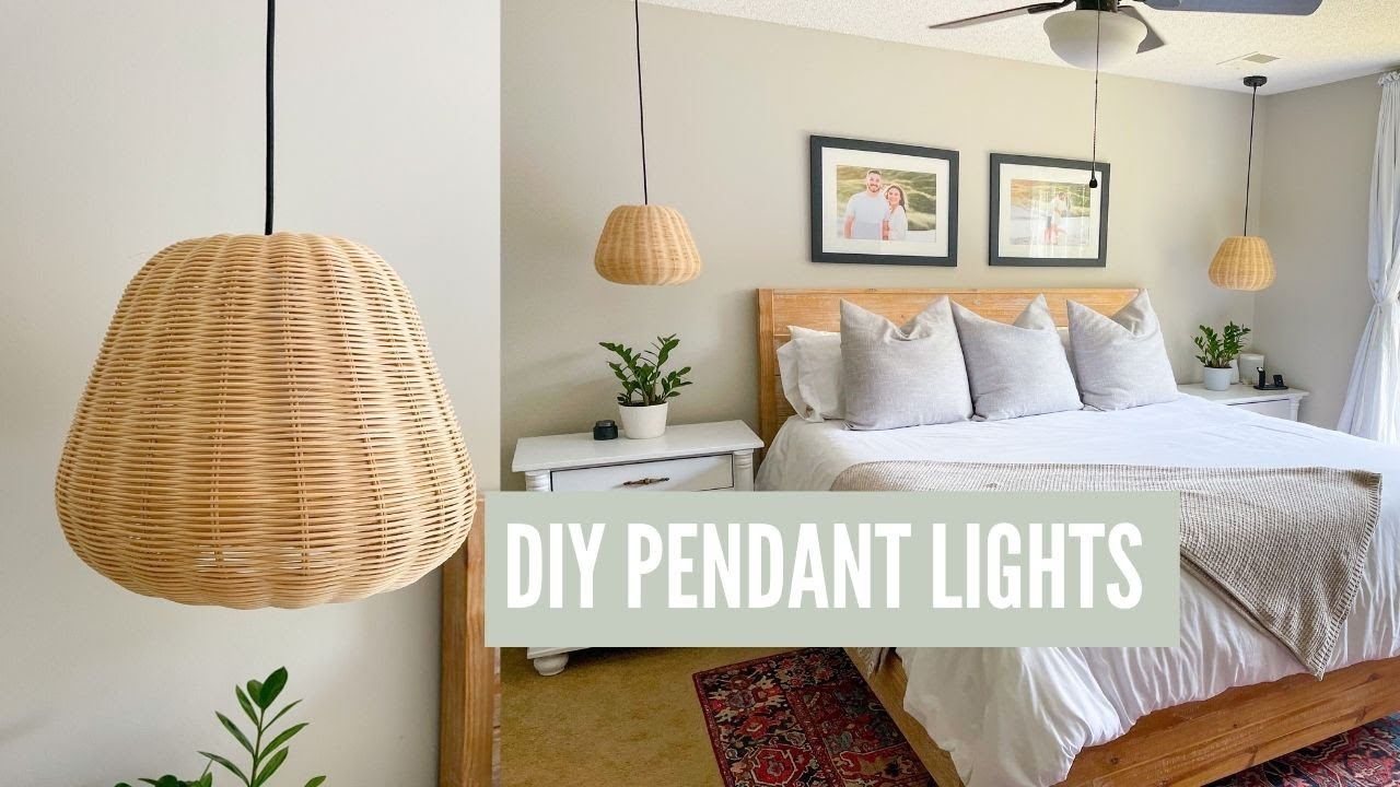 HANGING PENDANT LIGHTS WITHOUT HARDWIRING