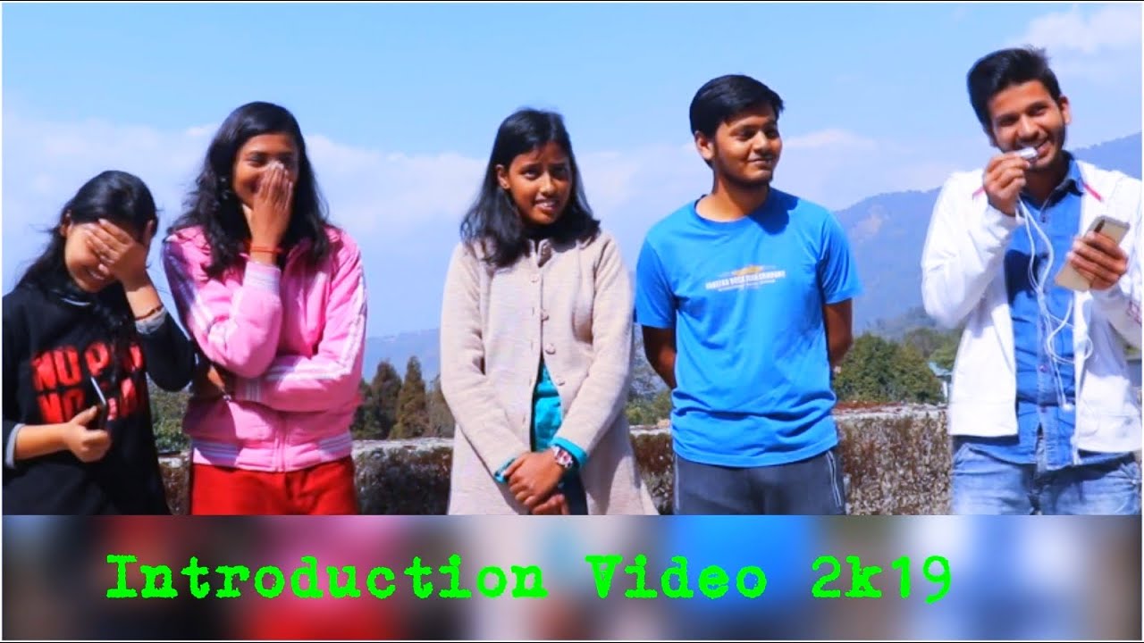 Freshers' 2019 introduction | NIT SIKKIM