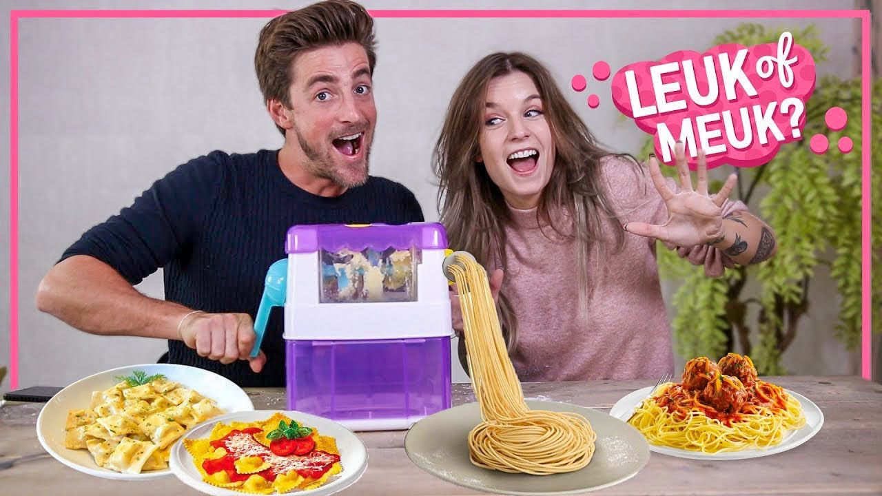 Hiermee maak je PASTA (met HUGO) | LEUK OF MEUK?