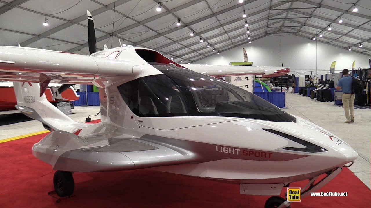 2022 Icon A5 - Lightweight Hydro Airplane Tour!