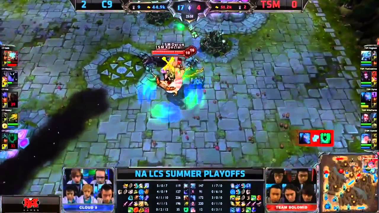 C9 Hai - Zed plays on NA LCS Summer Split Finals 2013