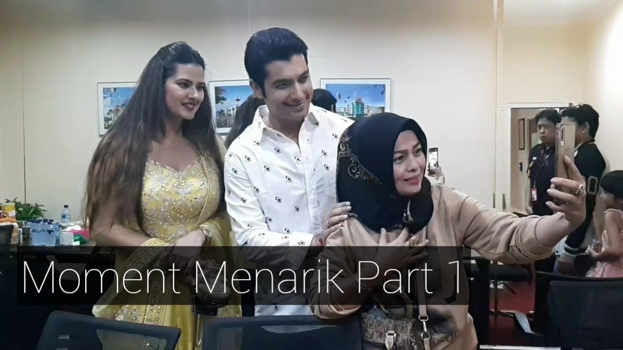 Moment Menarik Kratika Sengar & Sharad Malhotra Part 1