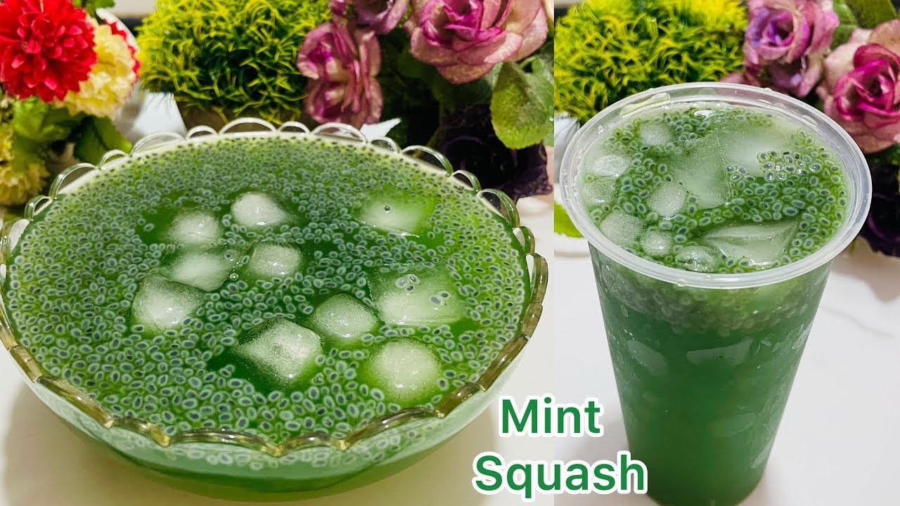 Ramadan Special Mint Squash Recipe | Easy Pudina Sharbat for Iftar | Summer Cooling Drink