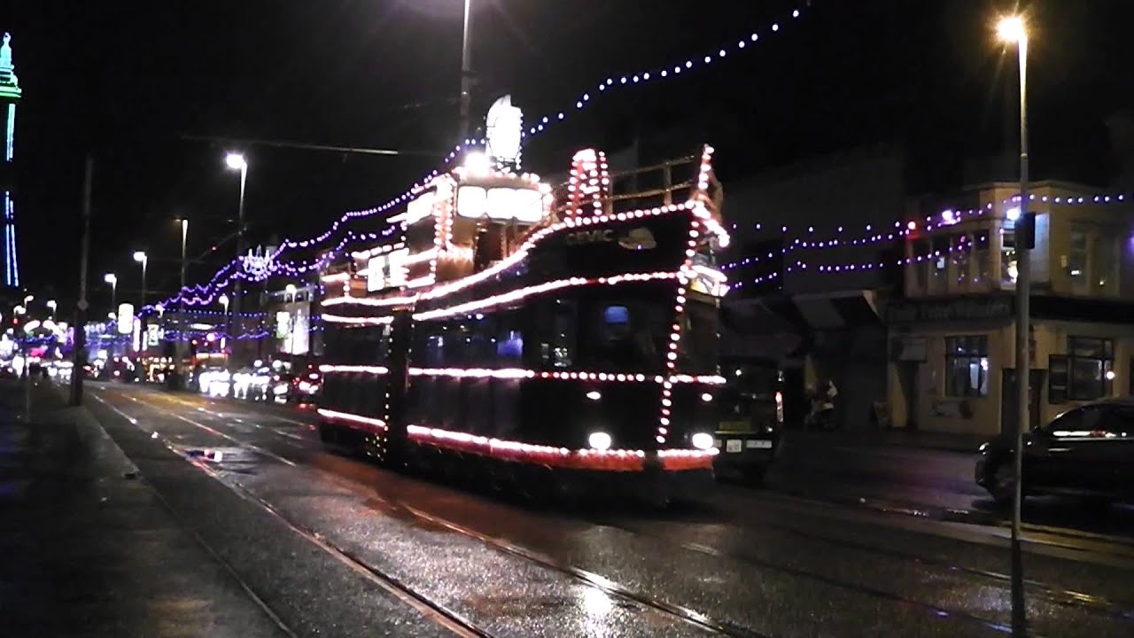 Blackpool Illuminations Trams 2014