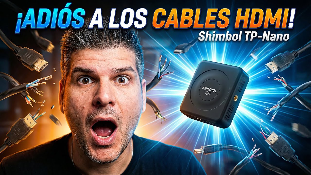 Shimbol TP-Nano: El Transmisor HDMI Inalámbrico MÁS PEQUEÑO que he probado | Review y Guía
