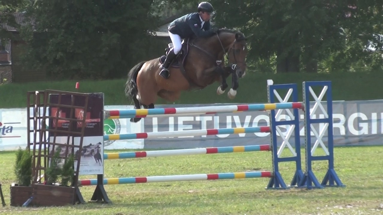 Zagare, Lithuania CSI-2*, перепрыжка маршрута 145 см, Чаптер