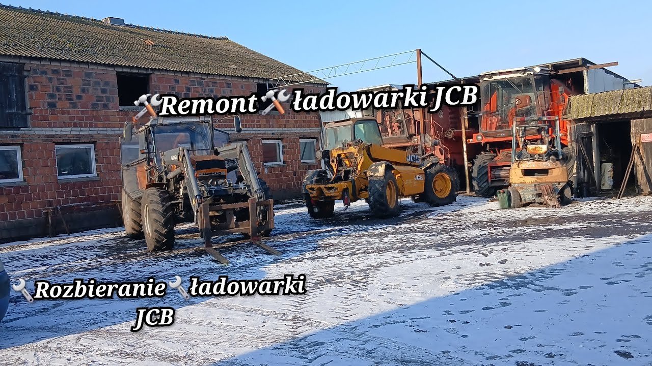 🛠Remont🛠 ładowarki JCB 🛠rozbieranie🛠 JCB wszystko wyjdzie w rozbieraniu i składaniu 