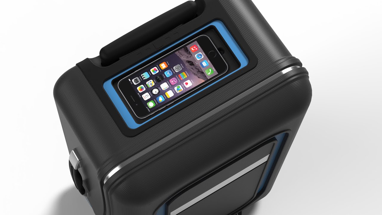 5 Futuristic Suitcases To Make Travelling EASY #2