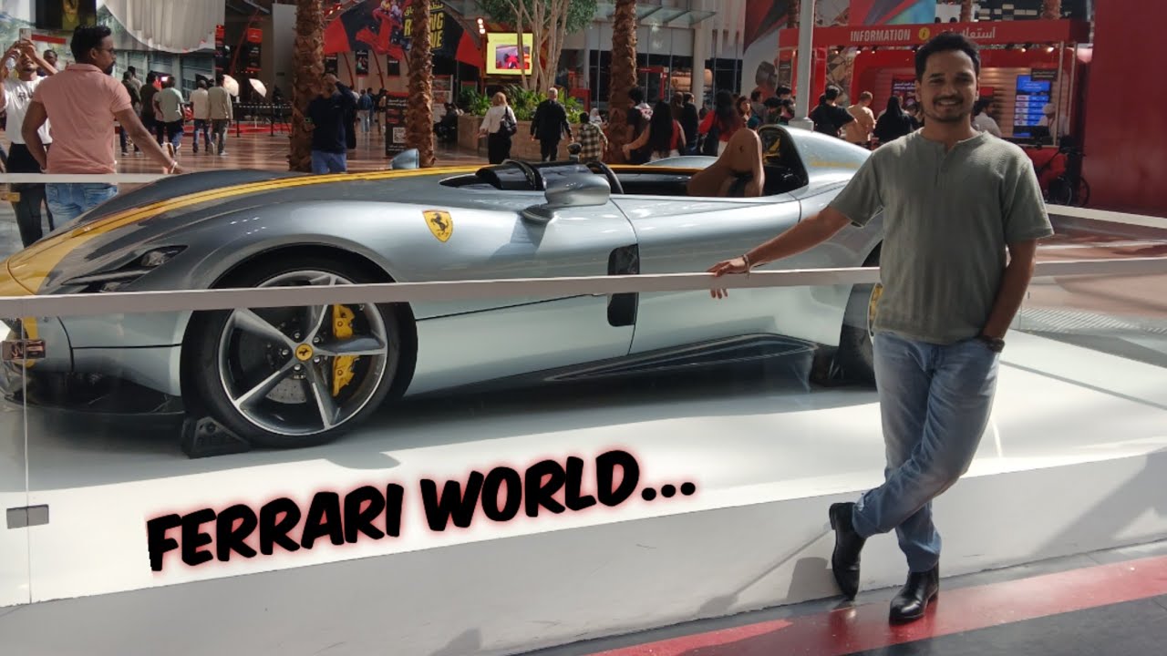 Ferrari World Vlog  Abu Dhabi @ravindra.vlogs05 