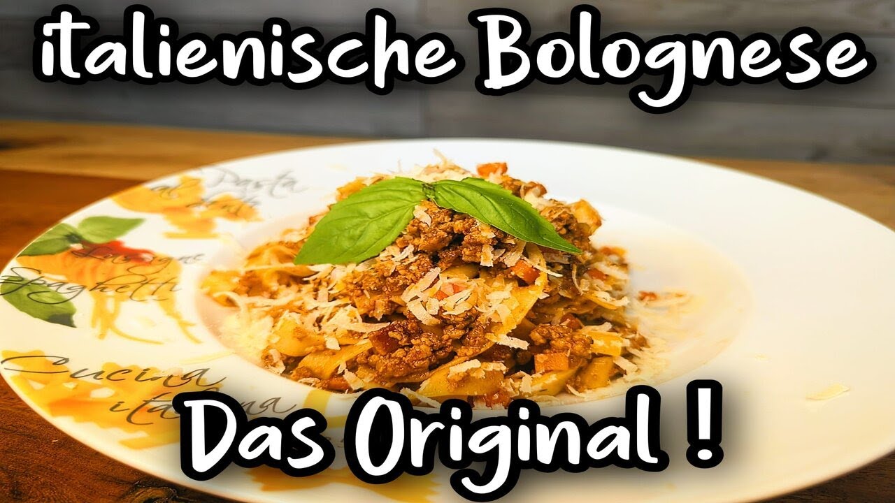 Das LECKERSTE Bolognese Rezept |  Ragu alla Bolognese