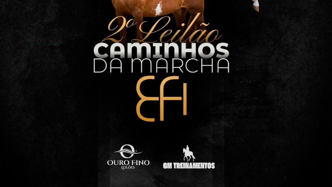 📍LIVE - 2&ordm; Leil&atilde;o Caminhos da Marcha - Haras EFI