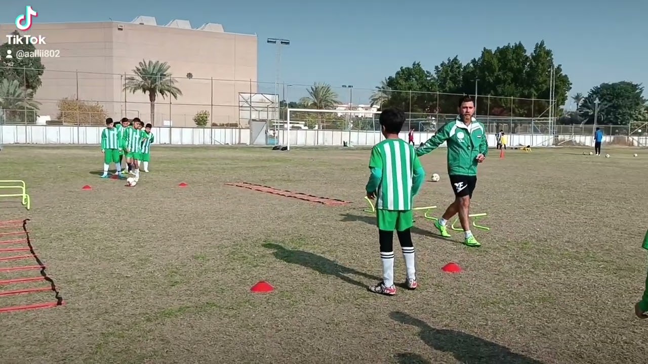 جانب من تدريبات اكاديمية ريال بيتيس #علي كلاسيكو