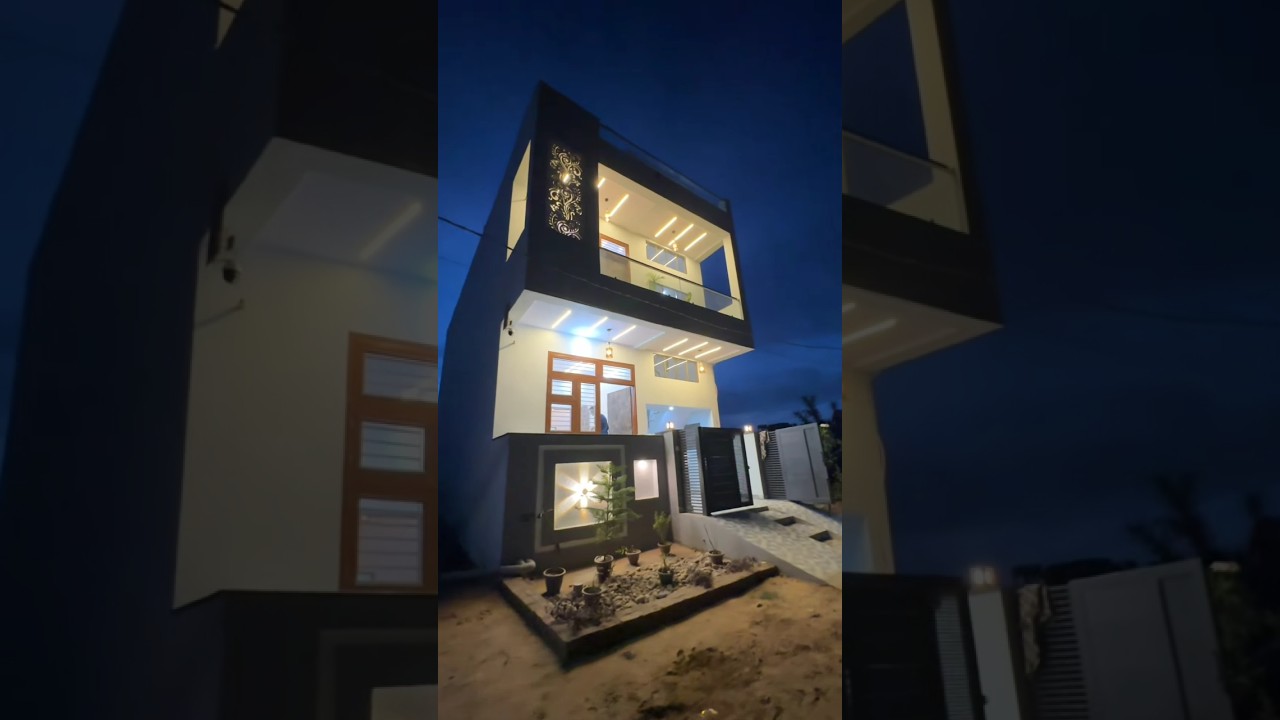 20x45 - 100 Gaj House Design 🤩✨ #shorts #housedesign #elevation