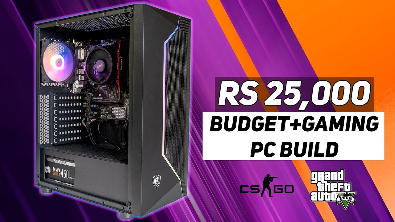 Rs 25,000 BEAST PC BUILD! Best performance! GTA V at 60FPS? with BUILD GUIDE!