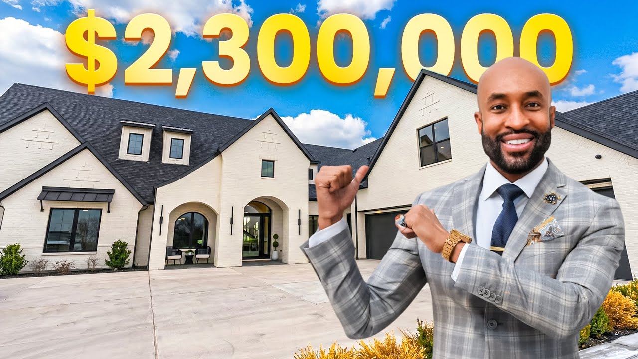 Inside a $2,300,000 Texas Estate on 1.25 Acres | Resort Style Pool & Insane Features