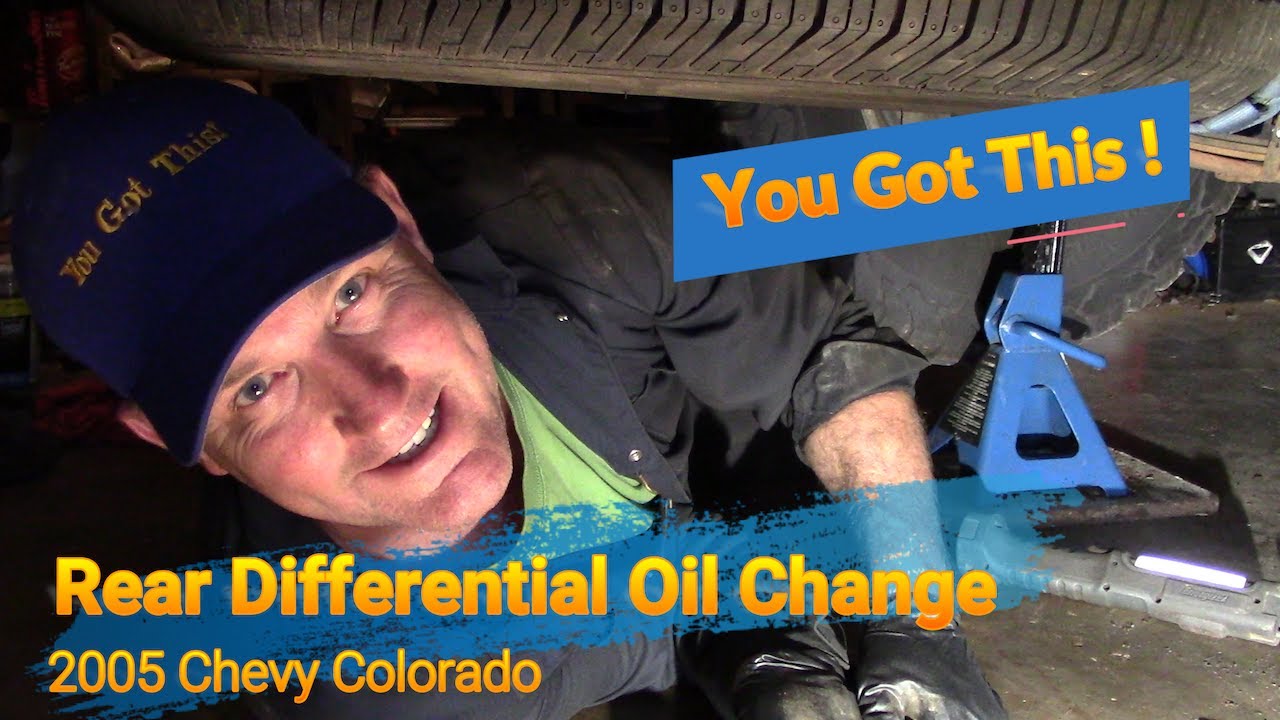 Chevy Colorado Rear Differential Oil Change. GMC Canyon, Hummer. How to Change, When to, & What Oil?