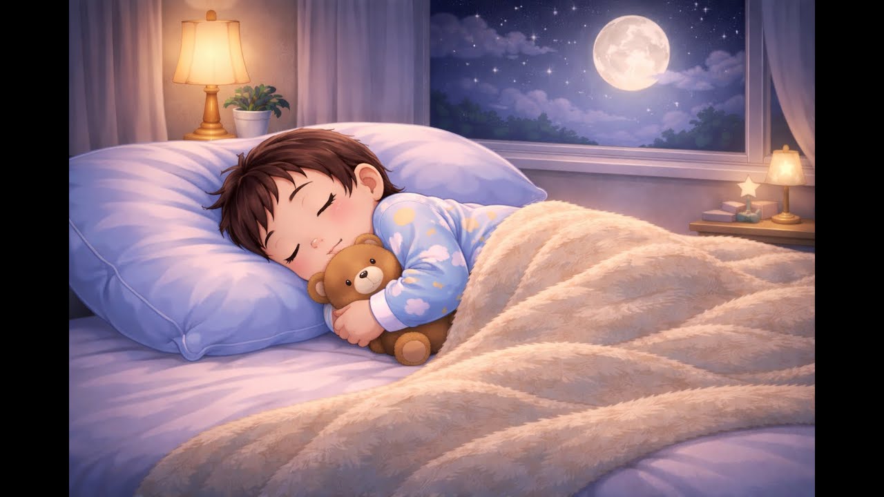 Baby Sleep Lullaby 🌙 Calm Night Music