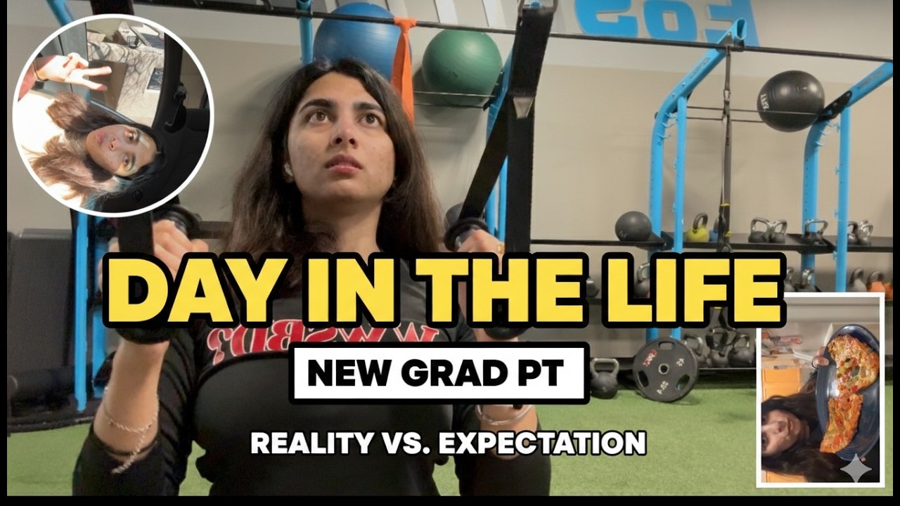 Day in My Life as a New Grad Physical Therapist 🏋🏽‍♀️