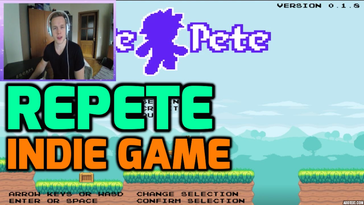REPETE 2D PUZZLE PLATFORMER GAMEPLAY!