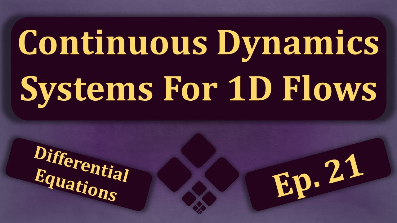 Continuous 1D Flows