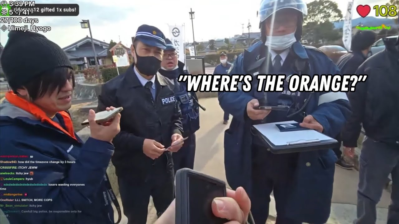 Police PRESS @IcePoseidon For Picking an Orange! 🍊