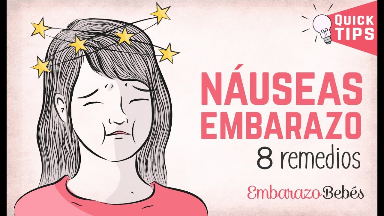 🤮👎 8 TRUCOS conta las NÁUSEAS Y VÓMITOS del embarazo