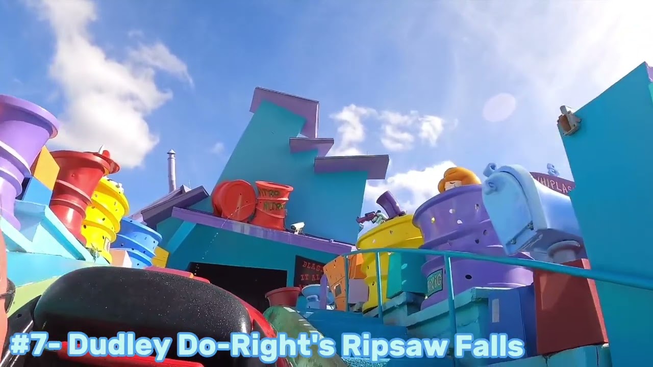 EVERY RIDE IN UNIVERSAL STUDIOS ORLANDO RANKED FROM WORST TO BEST