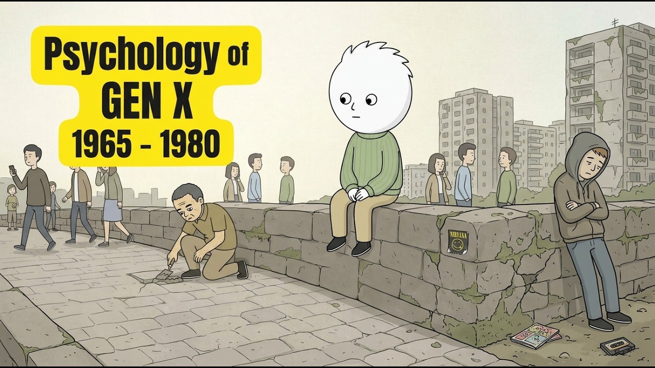 Psychology of Gen X: The Silent Architects of a Broken World #Psychology #GenX