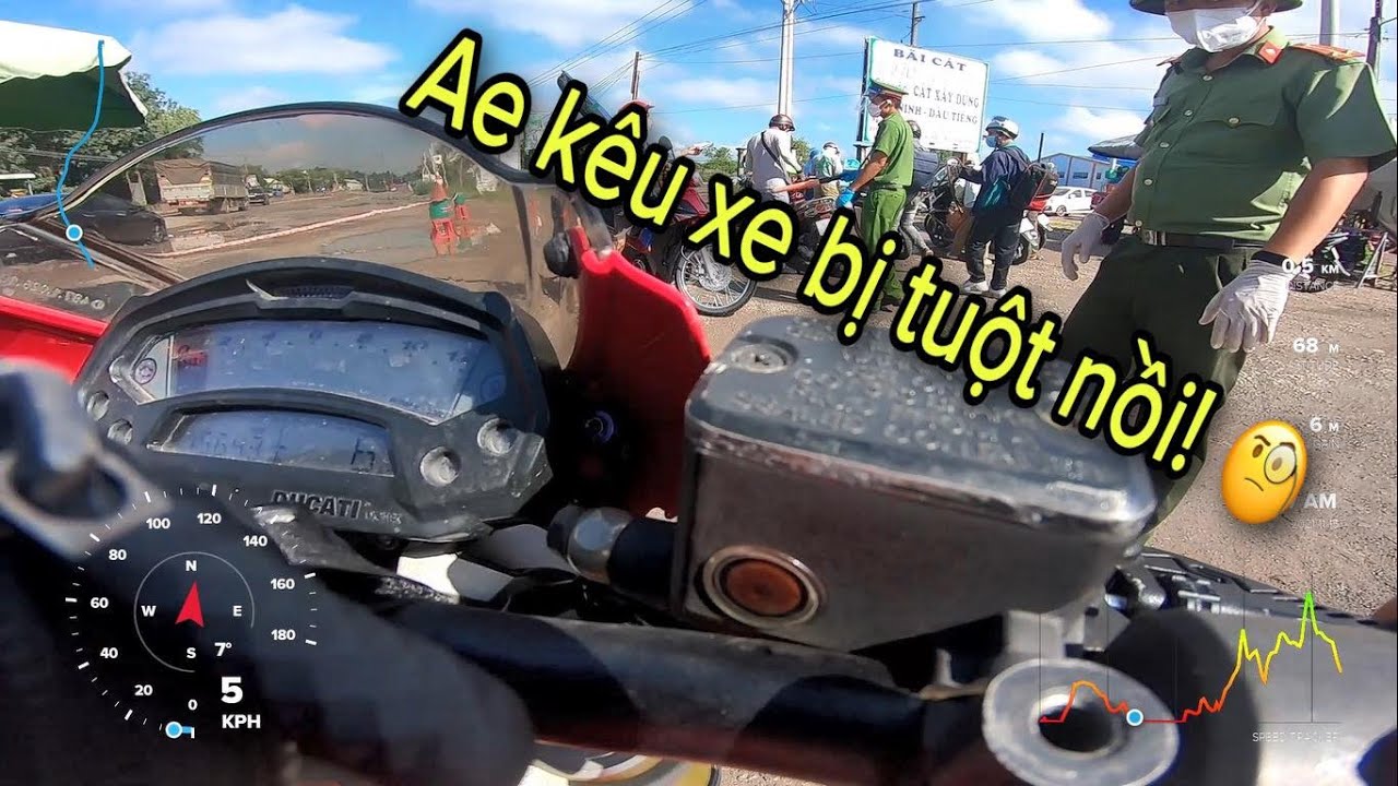 Ducati Monster 795 Test Speed GPS  In Viet Nam ! Đằm Chắc Như sport !