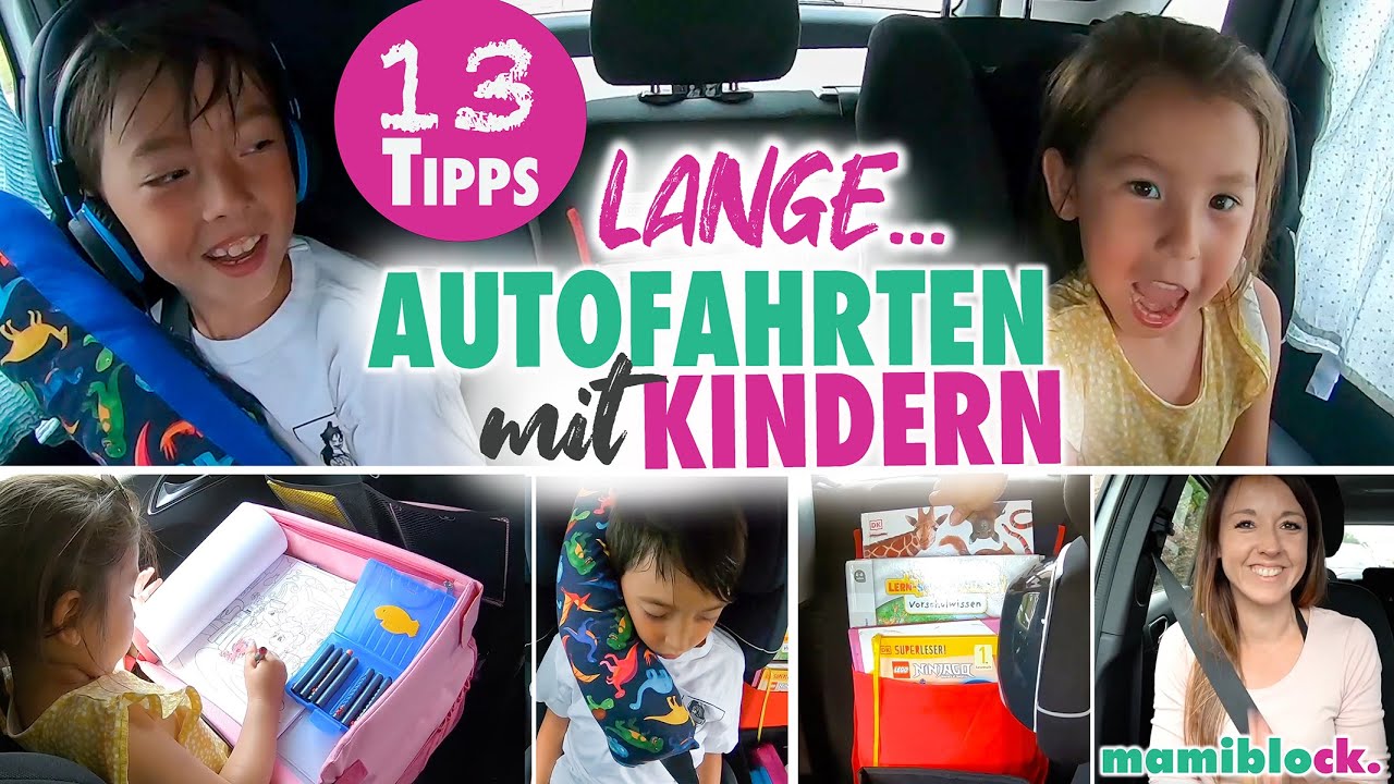 13 Tipps und praktische Dinge 🚙🏖 | Entspannte Autofahrt | Kinder | Mom Hacks & Produkte | mamiblock