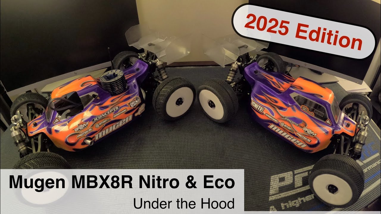 Mugen MBX8R Nitro & MBX8R Eco Under the Hood (2025 Edition)