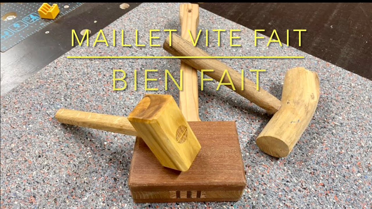 Un petit maillet en buis et chêne 👌