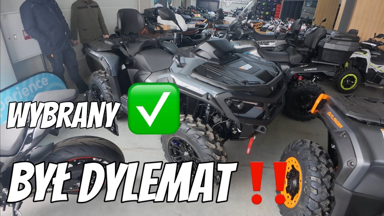 Quad premium wchodzi na salony . Nowy Can-Am g3 HD8 . 