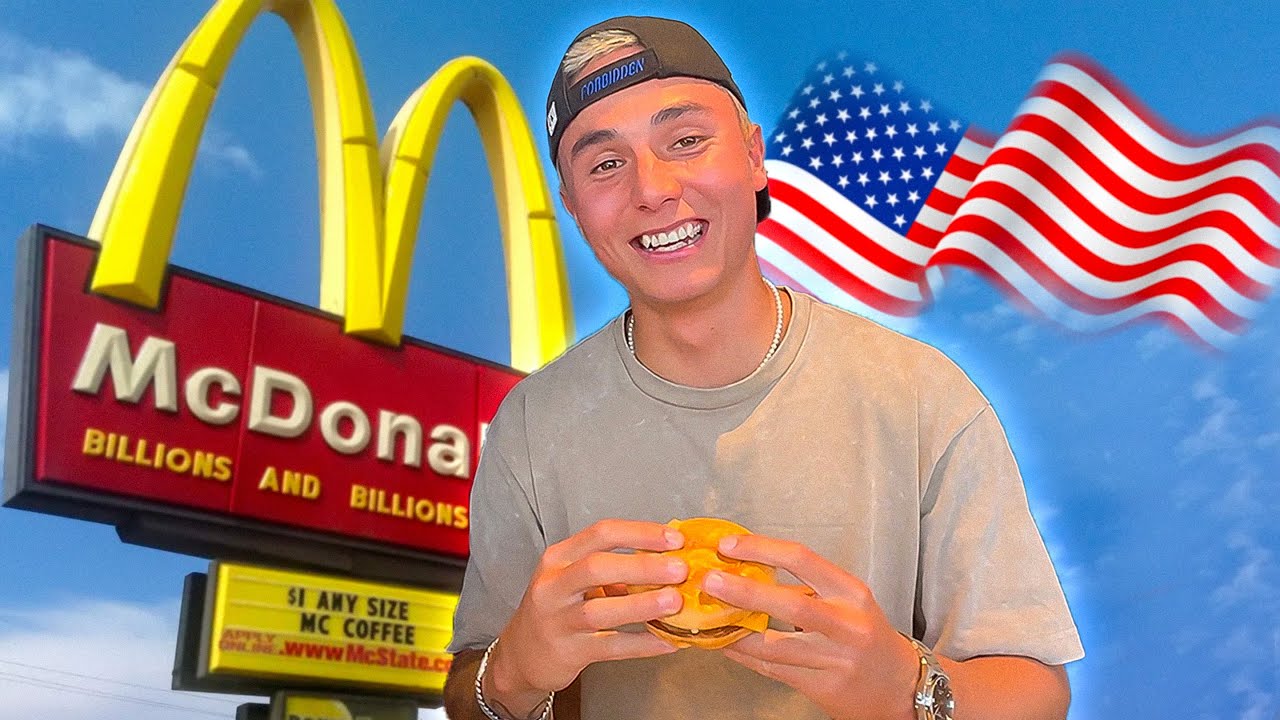 JAK CHUTNÁ MCDONALD'S V AMERICE? Nedoporučuju... 🤢