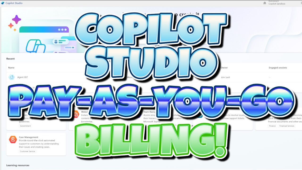 Copilot Studio Per-Message Billing - Access for EVERYONE!
