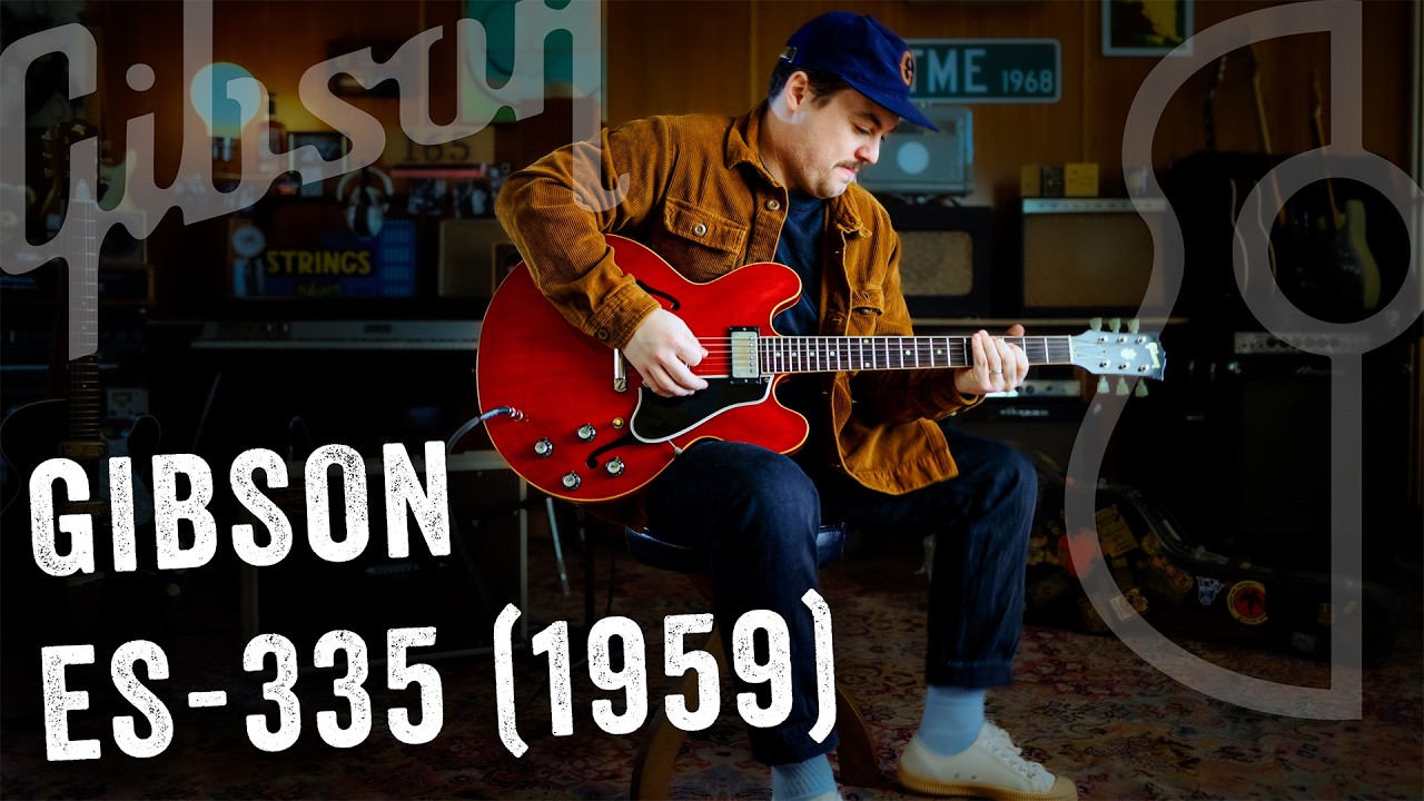 1959 Gibson ES-335 Cherry Red # A 31224 | The Music Emporium