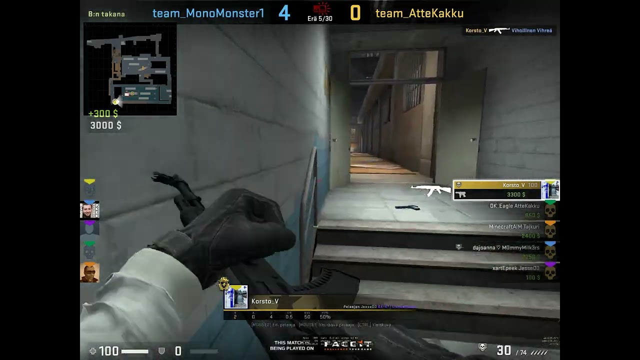 Korsto 1v4 + 1 nice deagle