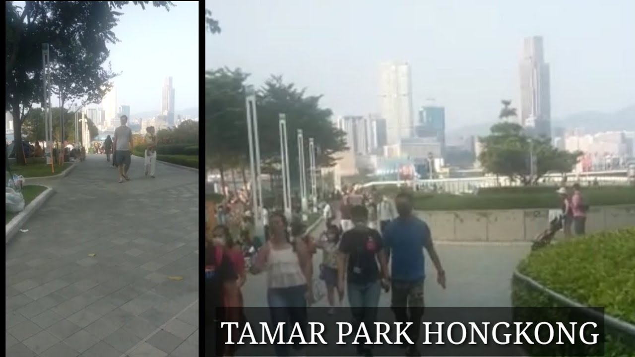 tamar park Hongkong Walk tour