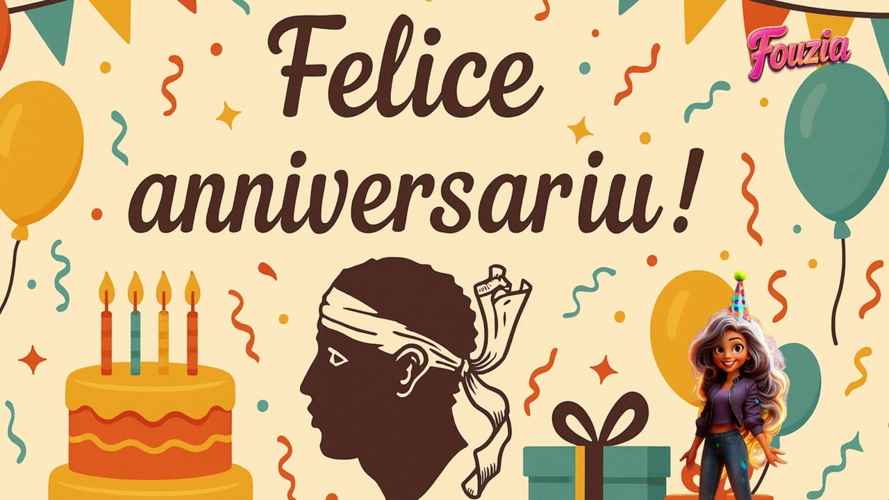Felice anniversariu !